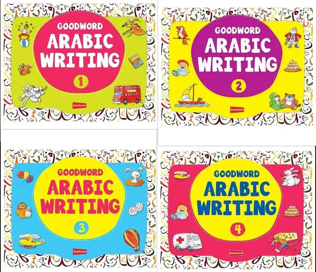 Goodword Arabic Writing Book 1 - 4 - Darussalam