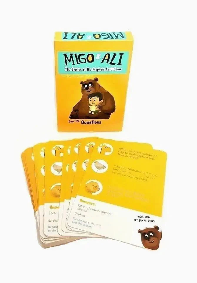 Migo & Ali: Stories of the Prophets Card Game - Darussalam