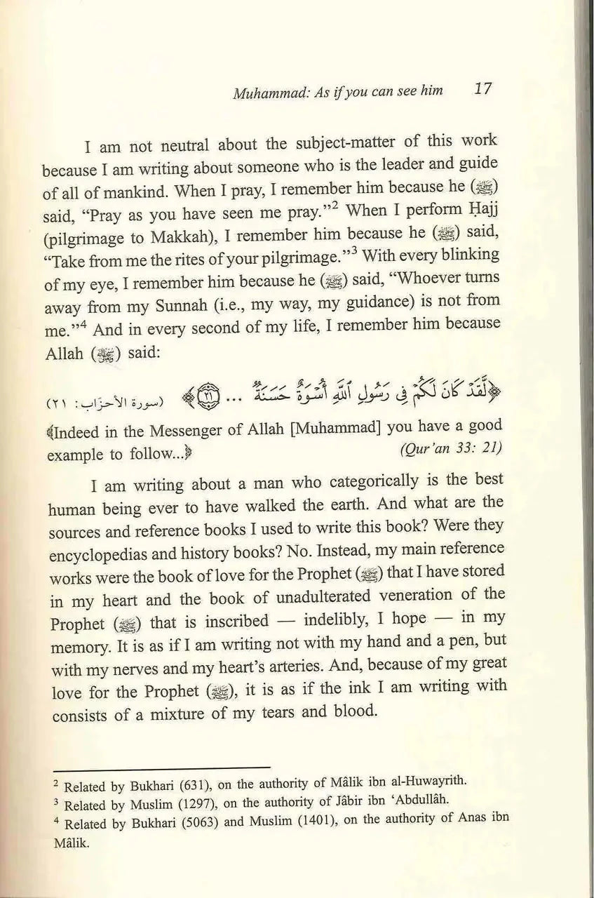 Muhammad As If You Can See Him - Darussalam