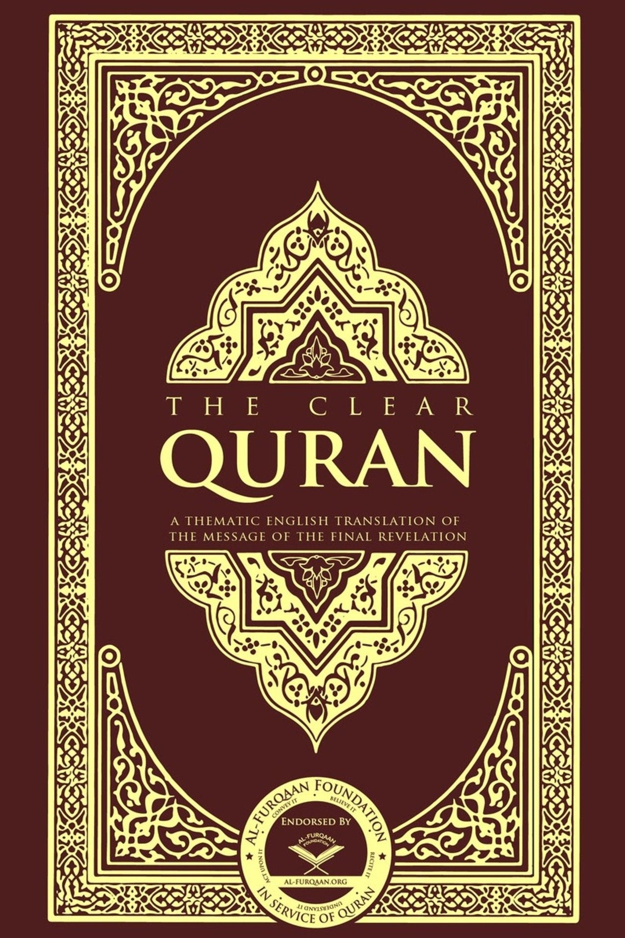 The Clear Quran with Arabic Text Hardcover 15x21cm - Darussalam